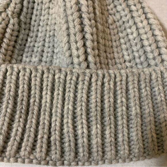 M&S Pom Pom Beanie Women’s One Size Tan Beige. - Picture 4 of 9